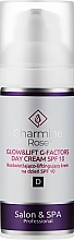 Düfte, Parfümerie und Kosmetik Nährende und straffende Tagescreme mit Wachstumsfaktoren und Lanolin SPF 10 - Charmine Rose Glow&Lift G-Factors Day Cream SPF10