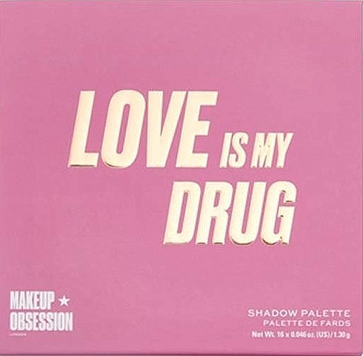 Lidschattenpalette - Makeup Obsession Love Is My Drug Eyeshadow Palette — Bild N1