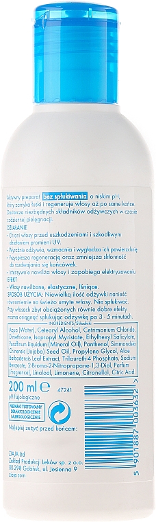 Haarspülung für jeden Haartyp - Ziaja Conditione Jojoba  — Bild N2