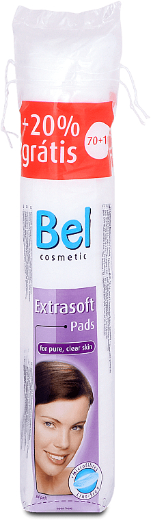 Kosmetische Wattepads rund - Bel Cosmetic Extrasoft Pads — Bild N1