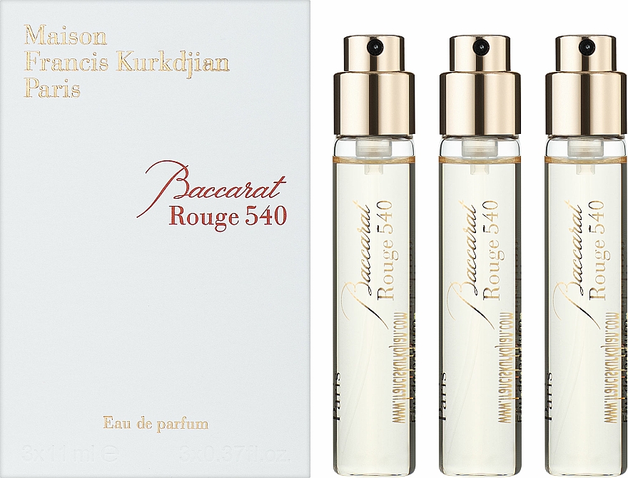 Maison Francis Kurkdjian Baccarat Rouge 540 - Duftset (Eau de Parfum 5x11ml)  — Bild N2