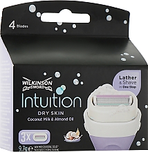 Düfte, Parfümerie und Kosmetik Set - Wilkinson Sword Intuition Coconut Milk & Almond Oil