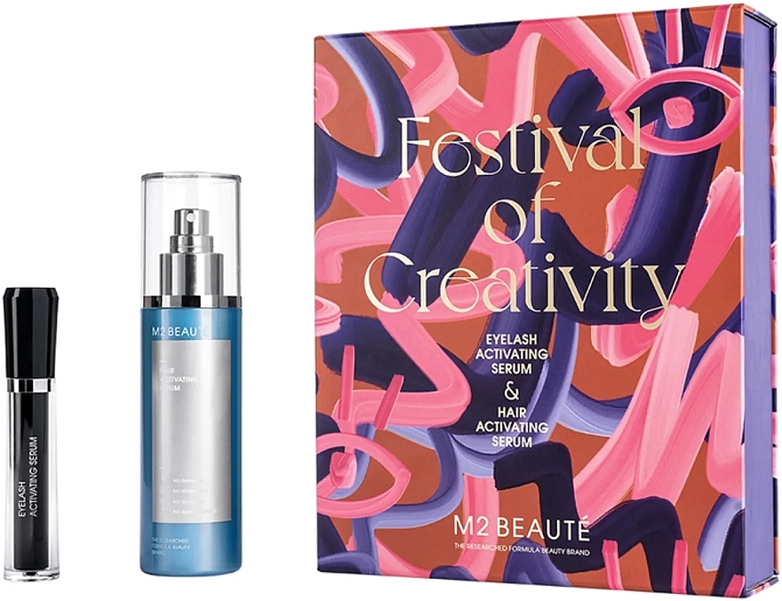 Set - M2Beaute Festival Of Creativity Set (h/ser/120ml + eyelash/ser/4ml) — Bild N1