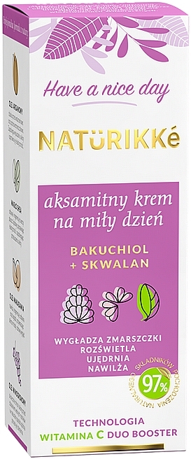 GESCHENK! Samtige Creme für einen schönen Tag - Naturikke Bakuchiol Cream  — Bild N1