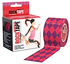 Kinesiologisches Tape Pink Argyle - RockTape Design — Bild N4