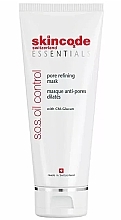 Reinigende Gesichtsmaske - Skincode Essentials S.O.S. Oil Control Pore Refining Mask  — Bild N1
