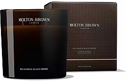 Molton Brown Re-Charge Black Pepper Scented Candle - Duftkerze mit 3 Dochten — Bild N1