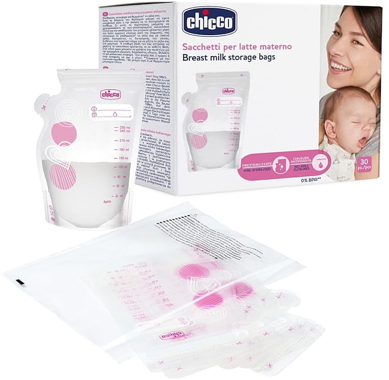 Aufbewahrungsbeutel für Muttermilch 30 St. - Chicco — Bild N2