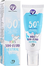 Düfte, Parfümerie und Kosmetik Sonnenschutzfluid für Kinder - Ey! Organic Cosmetics Kids Sun Fluid Neutral SPF 50+