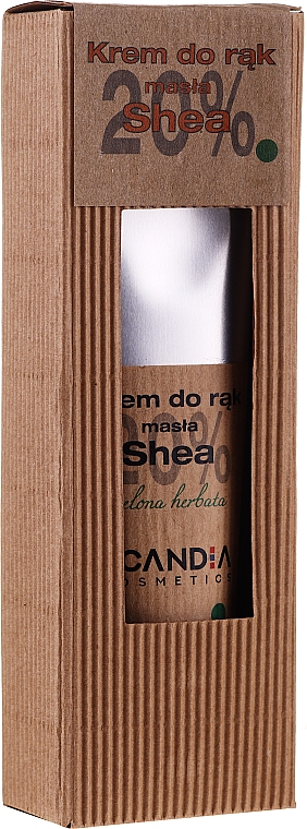 Handcreme mit grünem Tee - Scandia Cosmetics 20% Shea Green Tea Hand Cream — Bild N1
