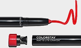 Lippenpomade - Revlon ColorStay Matte Lite Crayon Lipstick — Bild N4
