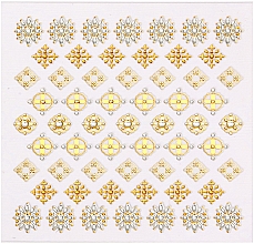 Düfte, Parfümerie und Kosmetik Dekorative Nagelsticker Jewel - Peggy Sage Decorative Christmas 2019 Nail Stickers