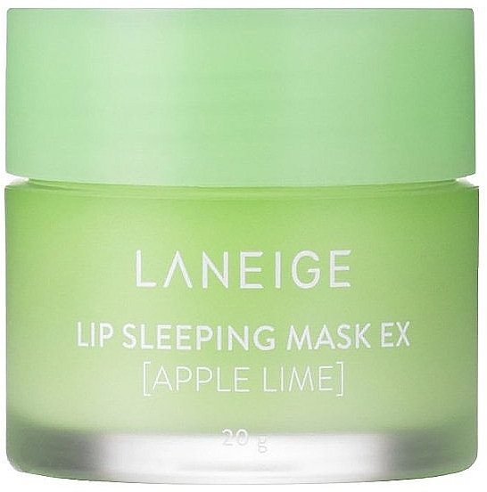 Intensiv regenerierende Lippenmaske mit Apfel- und Limettenaroma - Laneige Lip Sleeping Mask Apple Lime — Bild N1