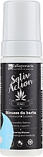 Düfte, Parfümerie und Kosmetik Feuchtigkeitsspendende und beruhigende Rasiermousse - La Saponaria Sativ Action Shaving Mousse