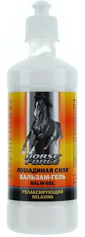 Entspannender Körpergel-Balsam mit ätherischen Ölen und Menthol - Horse Force Pferdekraft
