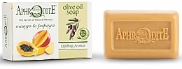 Olivenseife mit Mango- und Papayaduft - Aphrodite Olive Oil Soap With Mango & Papaya — Bild N1