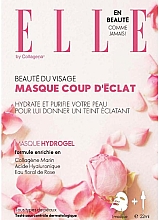Düfte, Parfümerie und Kosmetik Gesichtsmaske mit Rosenblütenwasser - Elle By Collagena Hydrogel Mask With Rose Floral Water