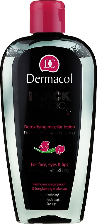 Mizellenwasser für Gesicht, Augen und Lippen mit Detox-Effekt - Dermacol Black Magic Detoxifying Micellar Lotion — Bild N1