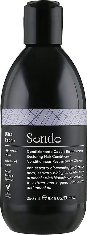 Reparierender Conditioner für strapaziertes Haar mit Reisextrakt - Sendo Ultra Repair Restoring Hair Conditioner — Bild N1