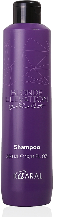 Shampoo für blondiertes Haar - Kaaral Blonde Elevation Yellow Out Shampoo — Bild N2