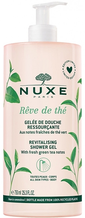 Belebendes Duschgel mit Spender - Nuxe Body Reve de The Revitalizing Shower Gel  — Bild N1