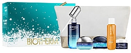 Düfte, Parfümerie und Kosmetik Set - Biotherm Blue Therapy (serum/50ml + cr/15ml + oil/30ml + eye/cr/5ml + cr/15ml + bag)