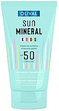 Sonnenschutz-Körpermilch für Babys SPF 50 - Olival Sun Mineral Kids Milk SPF 50 — Bild N1