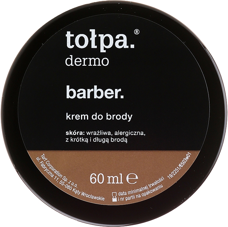 Hypoallergene Bartcreme - Tolpa Dermo Men Barber Cream — Bild N5