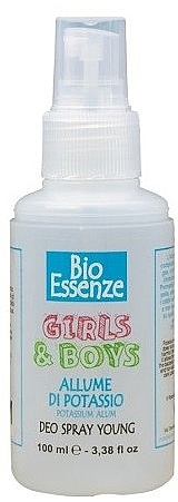 Alaun-Deodorant - Bio Essenze Deo Spray Young Girls&Boys — Bild N1