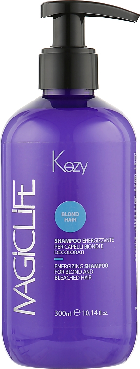 Kräftigendes Shampoo für blondes und gebleichtes Haar - Kezy Magic Life Energizzante Shampoo — Bild N1