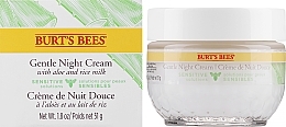Nachtcreme für empfindliche Haut - Burt's Bees Sensitive Night Cream — Bild N2