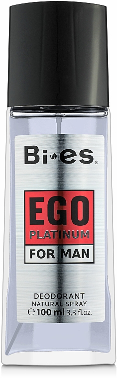 Bi-Es Ego Platinum - Parfümiertes Körperspray