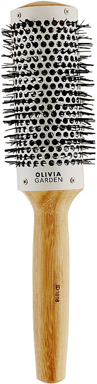 Klimafreundliche runde Bambusbürste d.43 - Olivia Garden Healthy Hair Eco-Friendly Bamboo Brush