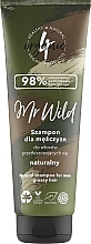 Natürliches Männershampoo für fettiges Haar - 4Organic Mr Wild Shampoo For Men For Greasy Hair — Bild N1