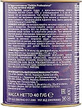 Aufhellende Haarpulver - DeMira Professional Tech Blond Intense Violet — Bild N2