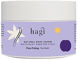 Düfte, Parfümerie und Kosmetik Körpercreme Pflaume - Hagi Plum Picking Natural Body Cream