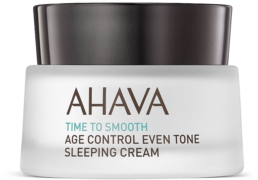 Ausgleichende Anti-Aging Nachtcreme - Ahava Age Control Even Tone Sleeping Cream 