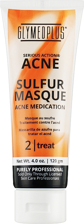 Gesichtsmaske mit Schwefel - GlyMed Plus Serious Action Sulfur Masque — Bild N3