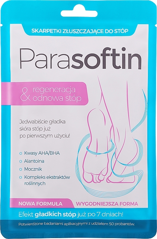 Fußpeeling in Socken - Parasoftin Exfoliating Foot Treatment Socks