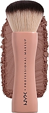 Bronzer-Pinsel - Nyx Professional Make Up Buttermelt Bronzer Brush — Bild N3