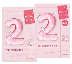 Düfte, Parfümerie und Kosmetik Gesichtsmaske mit Wasserkollagen - Numbuzin No.2 Water Collagen 65% Voluming Sheet Mask