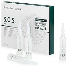 Düfte, Parfümerie und Kosmetik Intensives Anti-Aging-Serum in Ampullen mit Hyaluronsäure - Singuladerm S.O.S. Age