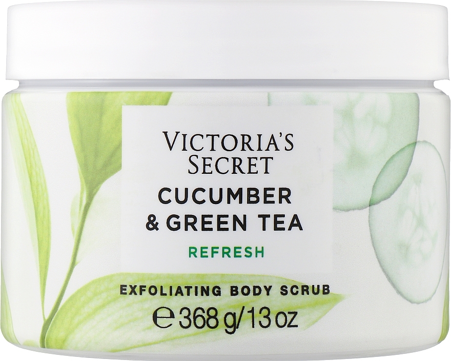 Körperpeeling - Victoria's Secret Cucumber & Green Tea Refresh Body Scrub — Bild N1