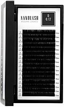 Falsche Wimpern D 0.12 (11 mm) - Nanolash Volume Lashes — Bild N1