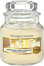 Düfte, Parfümerie und Kosmetik Duftkerze im Glas Homemade Herb Lemonade - Yankee Candle Homemade Herb Lemonade