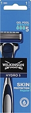 Düfte, Parfümerie und Kosmetik Rasierer mit 1 Ersatzklinge - Wilkinson Sword Hydro 5 Skin Protection Regular