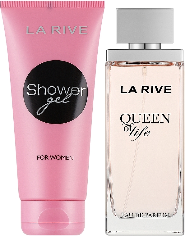 La Rive Queen of Life  - DuftseT (Eau de Parfum 75ml + Duschgel 100ml)  — Bild N2