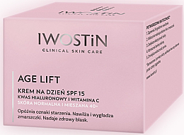 Düfte, Parfümerie und Kosmetik Tagescreme für normale- und Mischhaut - Iwostin Age Lift SPF 15