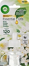 Düfte, Parfümerie und Kosmetik Elektrischer Lufterfrischer weiße Blumen - Air Wick Essential Oils Electric White Flowers (Refill) 