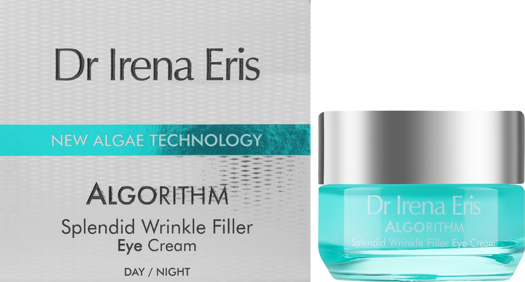 Verjüngendes glättendes und straffendes Augenkonturcreme-Gel - Dr Irena Eris Algorithm Splendid Wrinkle Filler Eye Cream — Bild 15 ml